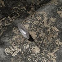 Livingwalls My Home My Spa grijs behang | 387074 - thumbnail