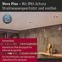 Paulmann 92459 Nova Plus Coin LED-inbouwlamp LED 6 W Zwart (mat) - thumbnail