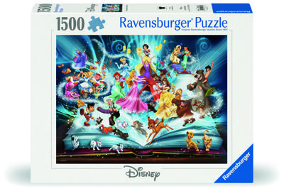 Ravensburger legpuzzel disney's magische sprookjesboek, 1500st. Ravensburger legpuzzel disney's magische sprookjesboek, 1500st.