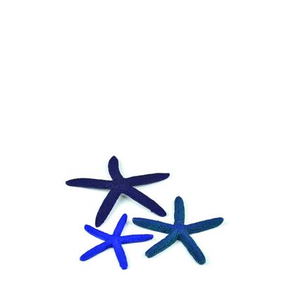 BiOrb zeester set 3 blauw aquarium decoratie BiOrb zeester set 3 blauw aquarium decoratie