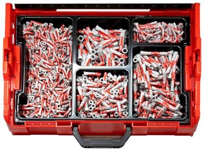 Fischer 558627 DUOPOWER Assortimentsdoos pluggen 910 onderdelen