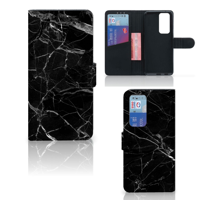 OPPO Find X3 Neo 5G | Bookcase | Marmer Zwart - Origineel Cadeau Vader - thumbnail