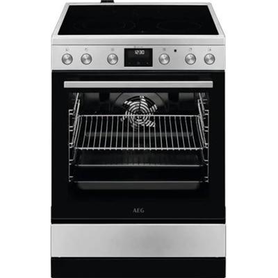 AEG CCB6443BBM Elektrisch Fornuis met Keramische Kookplaat en Elektrische Oven AEG CCB6443BBM Elektrisch Fornuis met Keramische Kookplaat en Elektrische Oven
