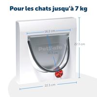 Staywell 915 Manual 4 way locking catflap kattenluik - Grijs Grijs - thumbnail