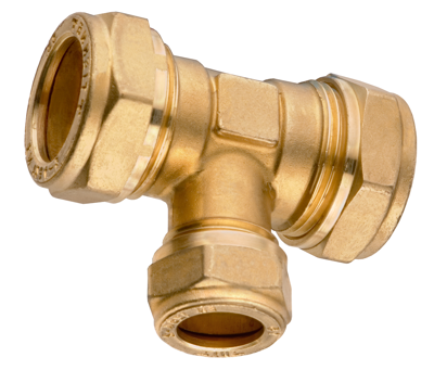 Cornat knelkoppeling/ms t-stuk 22x18x22mm - tec583691 Cornat knelkoppeling/ms t-stuk 22x18x22mm - tec583691