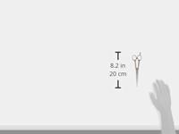 Schaar voor huisdieren 3 Claveles Classic 18 cm (17,8 cm) - thumbnail