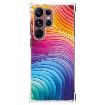 Shockproof Case voor Samsung Galaxy S23 Ultra Regenboog Shockproof Case voor Samsung Galaxy S23 Ultra Regenboog