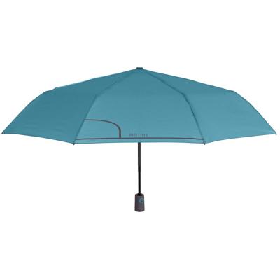 Perletti paraplu automatisch dames 98 cm microvezel blauw Perletti paraplu automatisch dames 98 cm microvezel blauw
