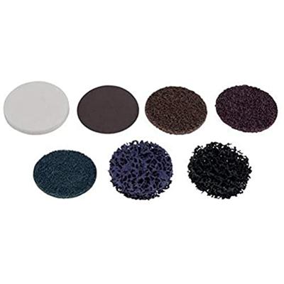 KS Tools 515.5087 Reserve schuurpads, Ø 50 mm, strip wiel zwart, verpakking van 10 stuks KS Tools 515.5087 Reserve schuurpads, Ø 50 mm, strip wiel zwart, verpakking van 10 stuks