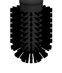 Hotbath Reserve borstel zwart t.b.v. CBA / BAA borstelgarnituur CBA500 / BAA500