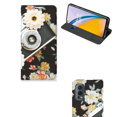 OnePlus Nord 2 5G Stand Case Vintage Camera