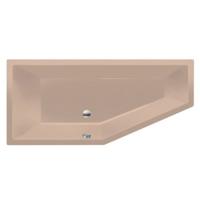 Ligbad Inbouw Xenz Society Compact Vijfhoek Links 80x180x44cm Acryl Bahama Beige Hoogglans met Poten - thumbnail