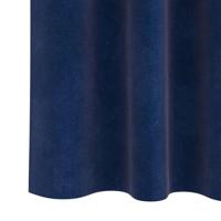 VidaXL Verduisterende gordijnen 2 pcs donkerblauw 140 x 245 cm fluweel - thumbnail