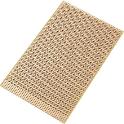 TRU COMPONENTS SU527413 Printplaat Hardpapier (l x b) 160 mm x 100 mm 35 µm Rastermaat 2.54 mm Inhoud 1 stuk(s)