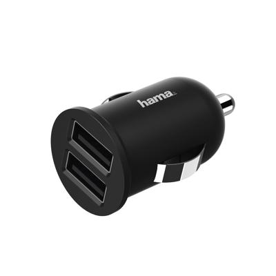Hama Dubbele autolader 2x USB 2.4A