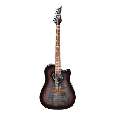 Ibanez ALT30FM Altstar Red Doom Burst High Gloss elektrisch-akoestische westerngitaar