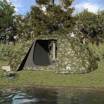 Vistent met dak Camouflage 514 x 465 x 187 cm Polyester