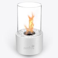 Tafelhaard Hoog - Bio Ethanol Haard - Voor binnen en buiten - Sfeer - Wit - thumbnail