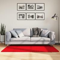 VidaXL Vloerkleed oviedo laagpolig 80x150 cm rood - thumbnail
