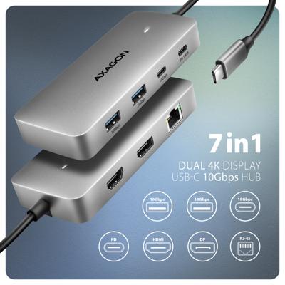 AXAGON neu USB-C dockingstation USB-C Power Delivery