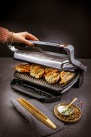Tefal Optigrill XL Contactgrill Elektrisch Automatische temperatuuraanpassing RVS (geborsteld), Zwart - thumbnail