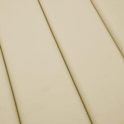 VidaXL Ligbedkussen 200x50x3 cm oxford stof beige