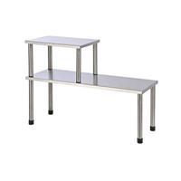 HI keukenrek 2 schappen zilverkleurig - thumbnail