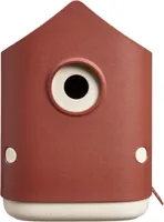 elho vogelhuis cosy bird house d18 h23cm Toscaans rood - thumbnail