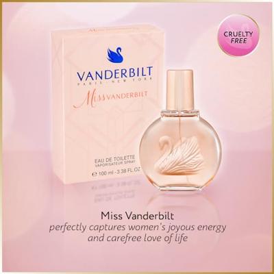 Gloria Vanderbilt Miss Vanderbilt Eau de Toilette Spray 100 ml Dames Gloria Vanderbilt Miss Vanderbilt Eau de Toilette Spray 100 ml Dames