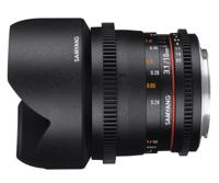 Samyang 10mm T3.1 VDSLR ED AS NCS CS II SLR Ultra-groothoeklens Zwart - thumbnail