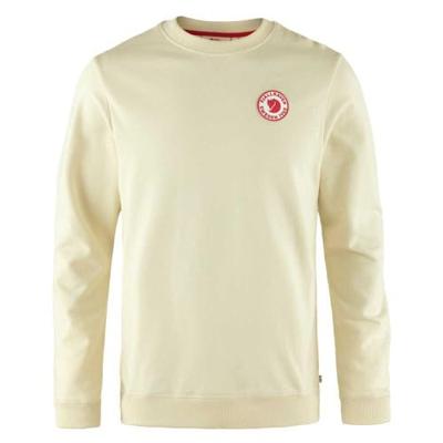 Fjallraven 1960 Logo Badge Trui Heren Chalk White M