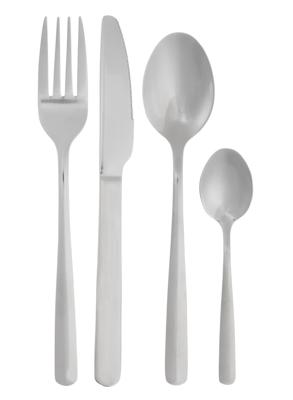 HEMA 16-delige bestekset valencia (zilver)