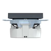 Merten MEG2300-0414 Wandcontactdoos System M Antraciet 1 stuk(s) - thumbnail