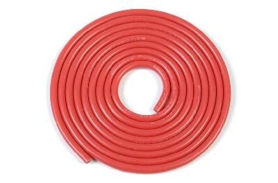 Powerflex PRO+ silicone kabel 18AWG (1m Rood)