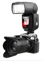 Godox TT685O camera-flitser Slave-flits Zwart, Rood - thumbnail