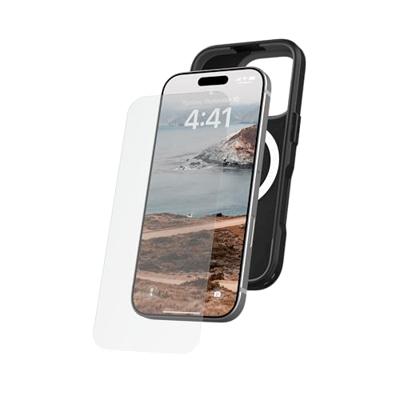 Urban Armor Gear Tempered Glass 14436211NA Screenprotector (glas) Apple iPhone 16 Pro 1 stuk(s) Anti-vingerafdruk, Krasvast Urban Armor Gear Tempered Glass 14436211NA Screenprotector (glas) Apple iPhone 16 Pro 1 stuk(s) Anti-vingerafdruk, Krasvast