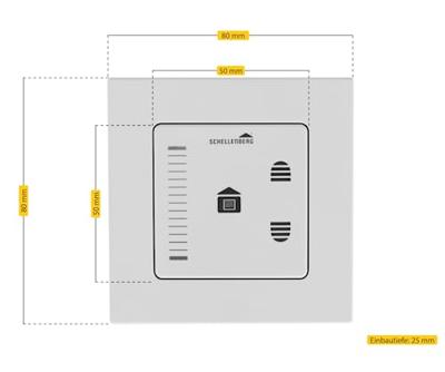 Schellenberg 17140 Wandschakelaar IP20