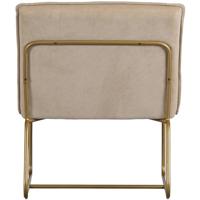 WOOOD Fauteuil 'Fie' Rib, kleur Zand - thumbnail