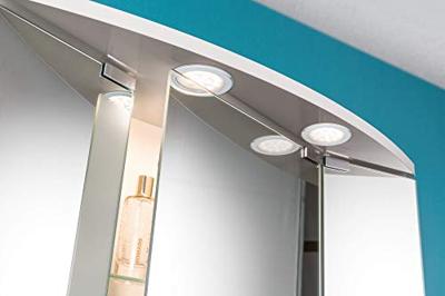 Paulmann 99920 LED-inbouwlamp Set van 2 stuks LED LED vast ingebouwd 5 W Chroom (glanzend)