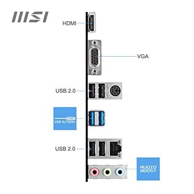 Moederbord MSI PRO H610M-E DDR4 H610 LGA 1700 DDR4 mATX