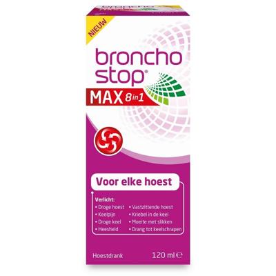 Bronchostop Max 8-in-1 Hoestdrank