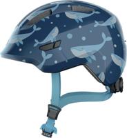 Abus helm smiley 3.0 blauw whale s 45-50cm - thumbnail
