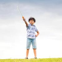 Naruto LED-lichtzwaard met geluidseffecten - thumbnail