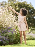 Jumpsuit voor meisjes lichtroze - thumbnail