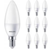 PHILIPS - LED Lamp E14 10 Pack - Corepro LEDcandle E14 Mat 2.8W 250lm - 827 Zeer Warm Wit 2700K | Vervangt 25W - thumbnail