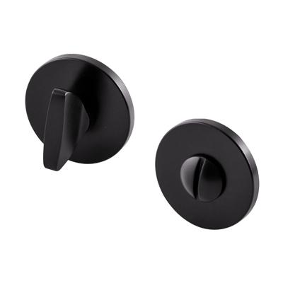 Hardbrass Shuffle toilet-/badkamersluitingrond 5mm - zwart Hardbrass Shuffle toilet-/badkamersluitingrond 5mm - zwart