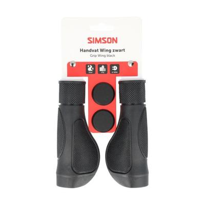 Simson handvatten wing zwart