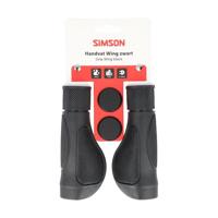 Simson handvatten wing zwart - thumbnail