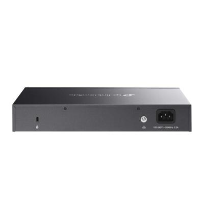 TP-LINK TL-SG3210 Managed L2 Gigabit Ethernet (10/100/1000) Power over Ethernet (PoE) Zwart