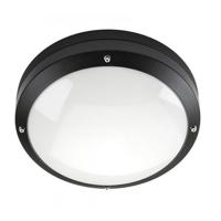 SG Canto LED lamp voor plafond of wand 2xE27 mat zwart IP65 IK10 - thumbnail